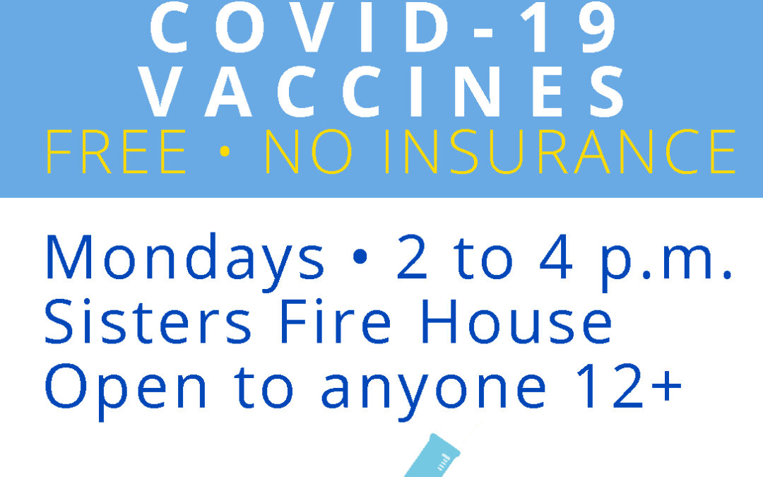 Sisters Walk-In COVID-19 Vaccines